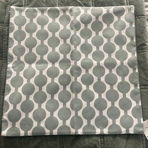 ✨20”x20” Light Aqua/White Print Pillow Cover